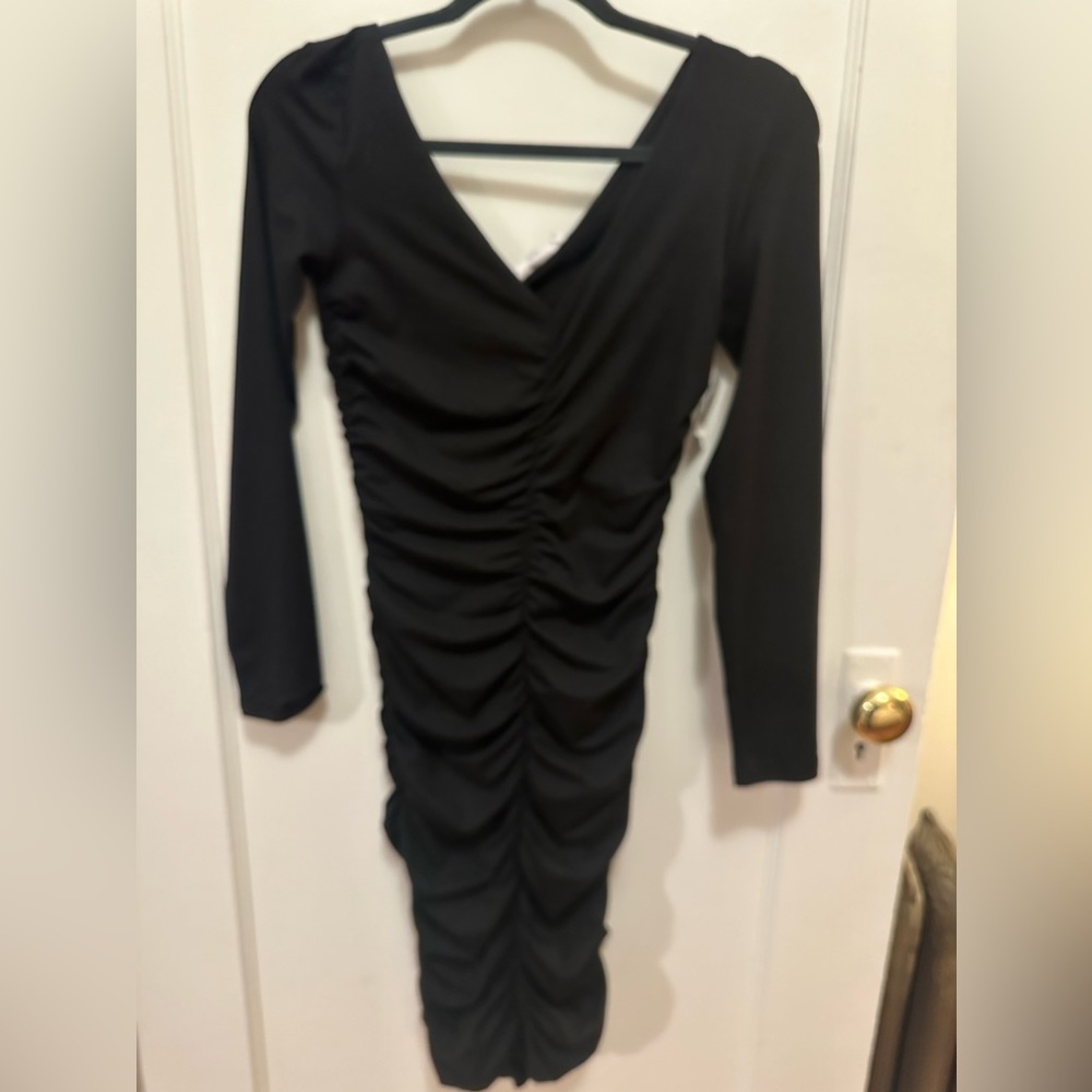 BB Dakota Steve Madden Black Body Con Dress